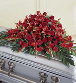 Ankara Demetevler Çiçekçi firma ürünümüz tabut üstü çelenk cenazeye cenaze çiçeği