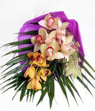 1 dal orkide iei buketi Ankara iek gnderme firmamzdan size zel