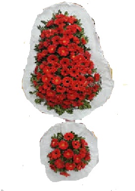 Ankara yenimahalle Düğün nikah açılış fuar çiçeği çift katlı sepet