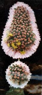Ankara çiçek firmamızdan çift katlı düğün nikah açılış çiçekleri
